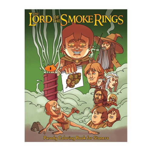 The Lord of the Smoke Rings Coloring Book