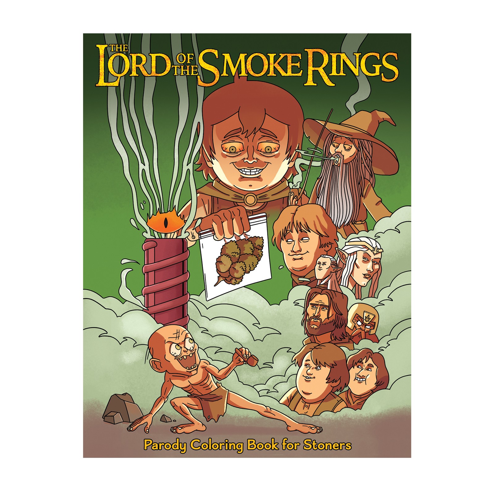 The Lord of the Smoke Rings Coloring Book