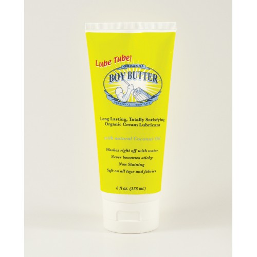 Boy Butter Original Lubricante Personal a Base de Aceite de Coco - 6 oz