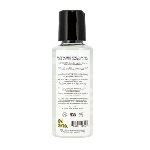 Gel Delgado Elbow Grease H2O - 2.4 oz