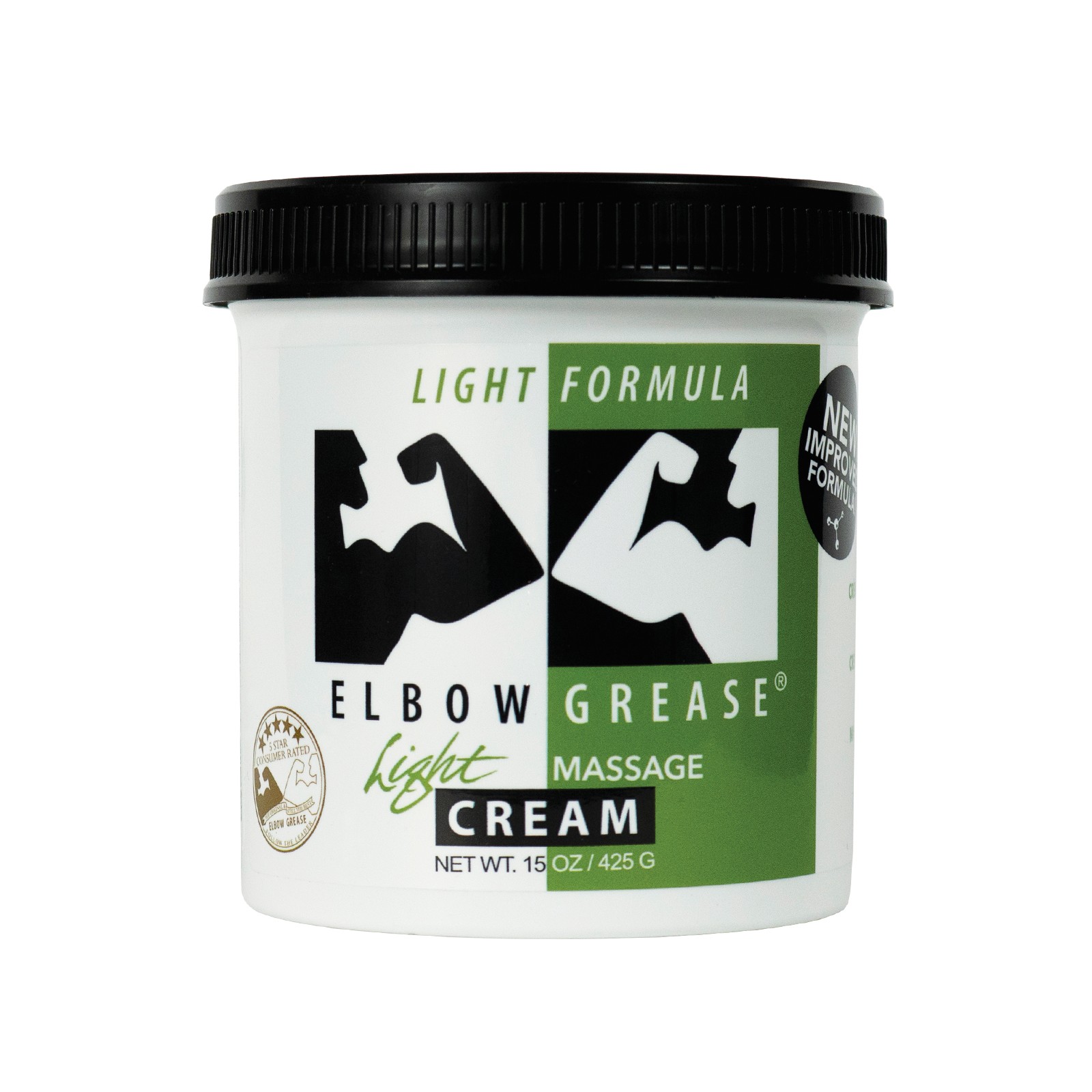 Light Cream Jar 15 oz for Ultimate Glide