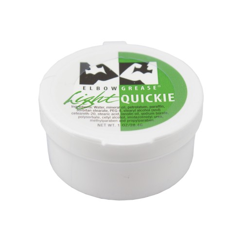 Crema Ligera Elbow Grease Quickie para Deslizamiento Suave