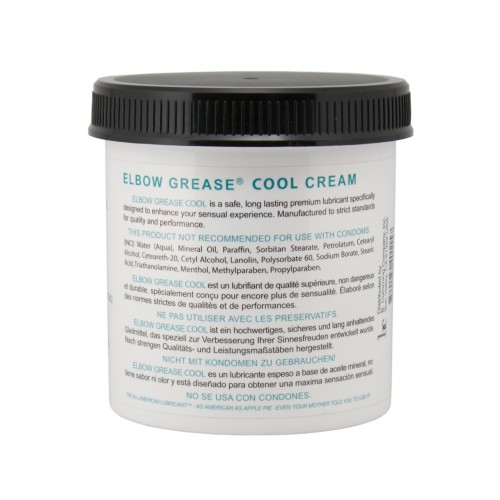 Elbow Grease Cool Cream 15 oz jar