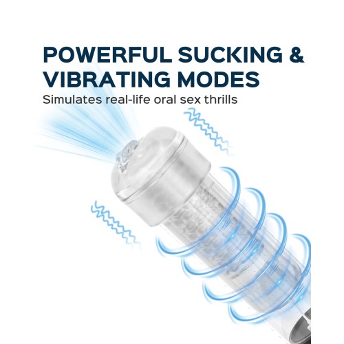 Calvin Vibrating Pump White