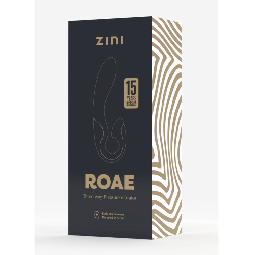 Vibrador de Conejo Zini Roae SE para Triple Estimulación