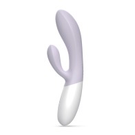 Zini Dew Dual Pleasure Rabbit Vibrator - Purple