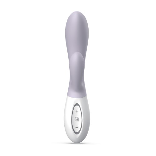 Zini Dew Dual Pleasure Rabbit Vibrator - Purple