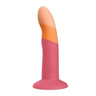 ROMP Dizi Colorful Dildo - Perfect for P-Spot and G-Spot