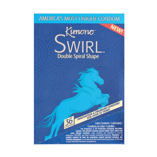 Kimono Swirl Condoms - 36 Pack