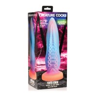 Dildo de Silicona Tenta-Cock Brilla en la Oscuridad