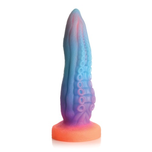 Dildo de Silicona Tenta-Cock Brilla en la Oscuridad