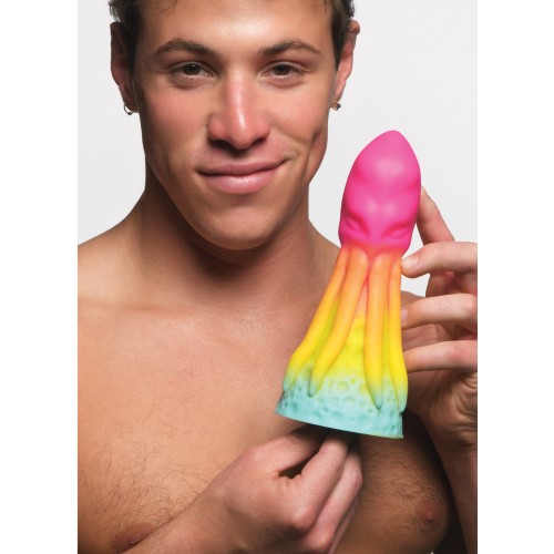 Creature Cocks King Kraken Silicone Dildo Multi Color