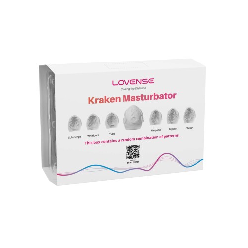 Lovense Kraken Masturbator Egg 6 Pack White