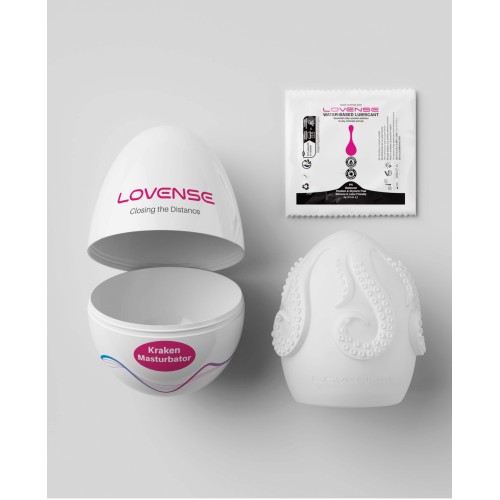 Lovense Kraken Masturbator Egg 6 Pack White