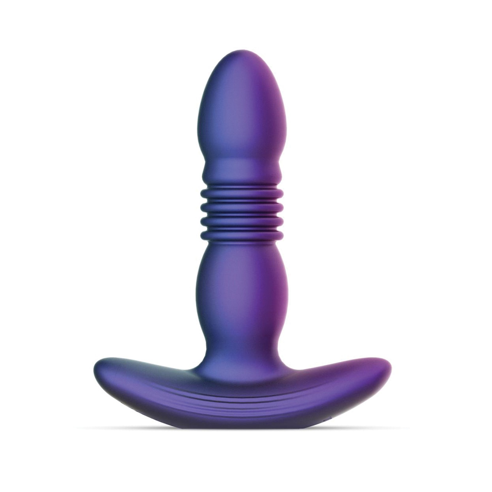 Hueman Supernova Thrusting Butt Plug - Purple