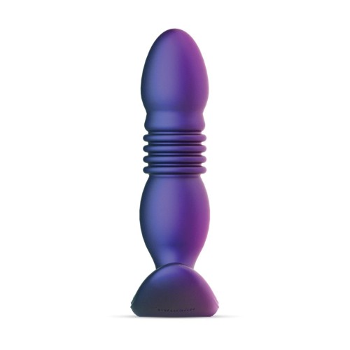 Hueman Supernova Thrusting Butt Plug - Purple