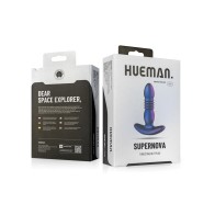 Hueman Supernova Thrusting Butt Plug - Purple