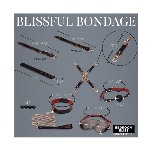 Bedroom Bliss Deluxe Bondage Set