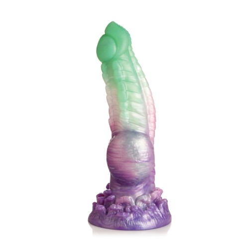 Creature Cocks Aqua Phoenix Dildo Multi Color