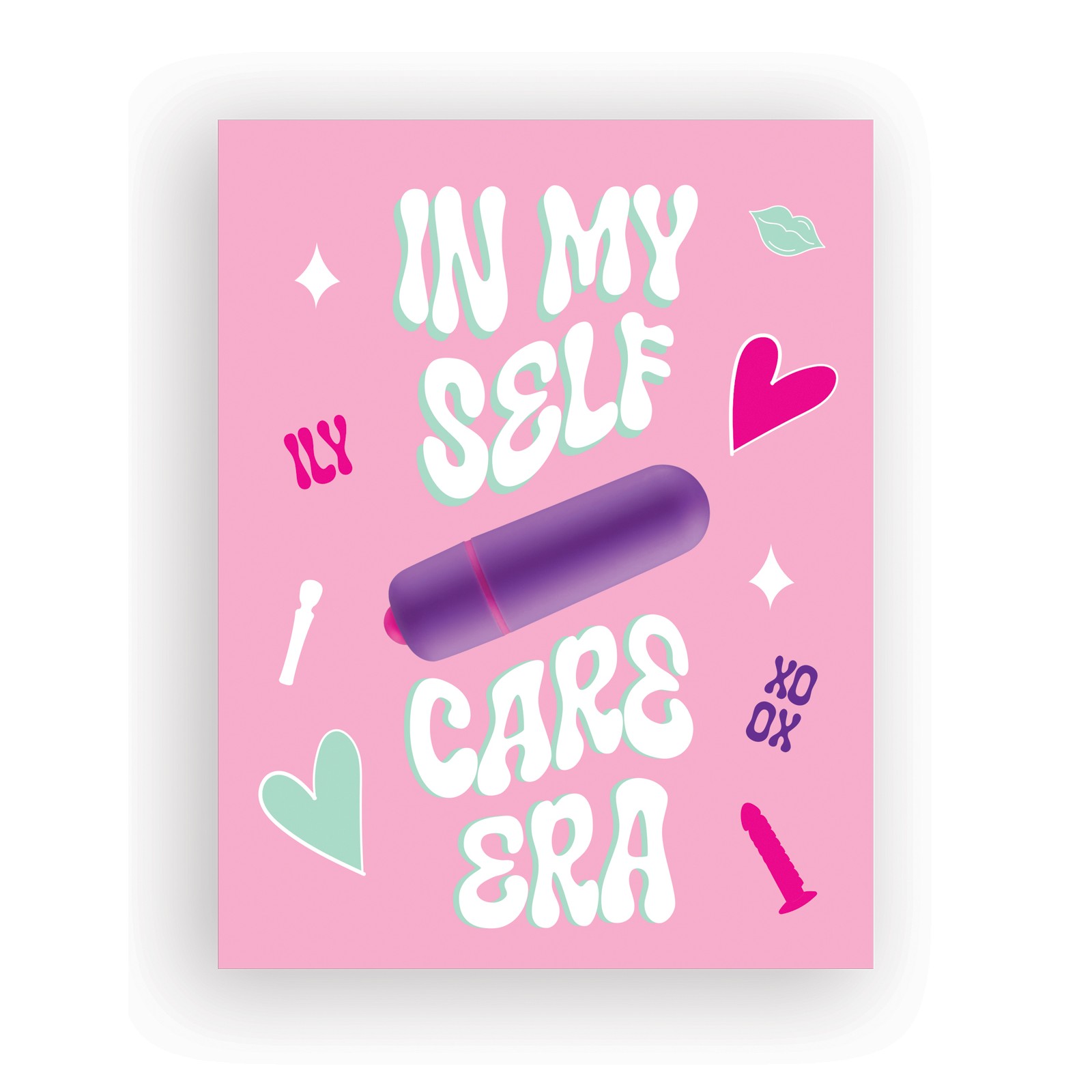 Naughty Greeting Card with Vibrator