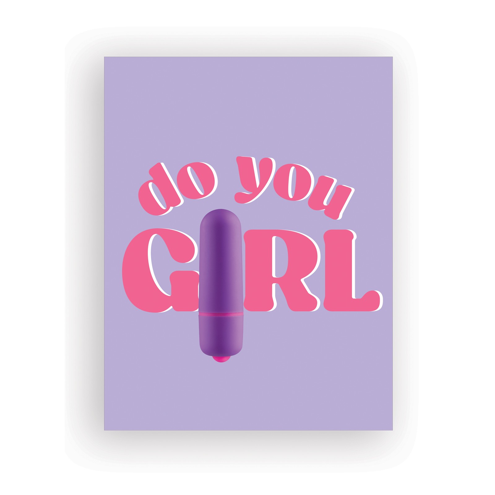 Do You Girl Naughty Greeting Card Rock Candy Vibrator