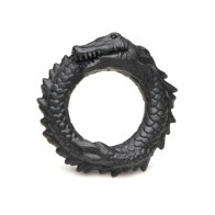 Anillo de Silicona Creature Cocks Caiman Negro