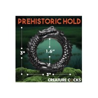 Creature Cocks Caiman Silicone Cock Ring Black