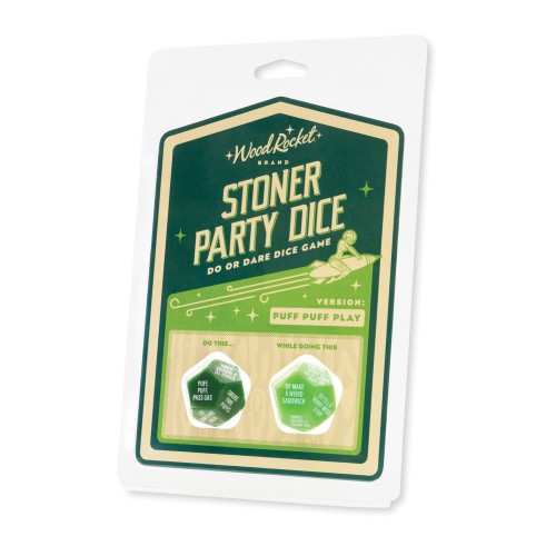 Wood Rocket Stoner Party Dice Game