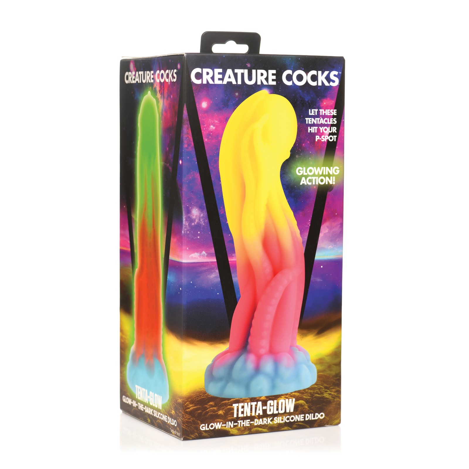 Dildo Creature Cocks que Brilla en la Oscuridad