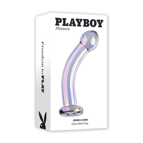 Playboy Pleasure Jewels King Dildo Clear