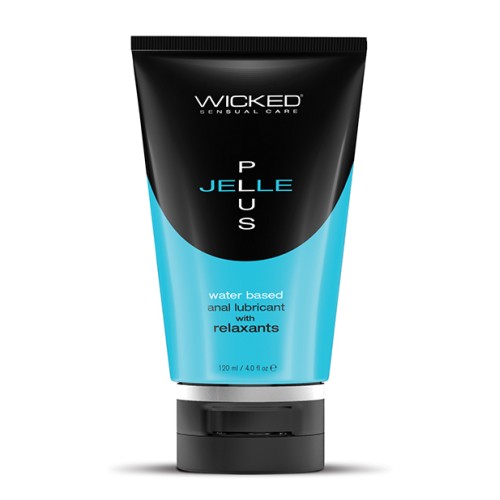 Wicked Jelle Plus Water Based Anal Lubricant 4 oz