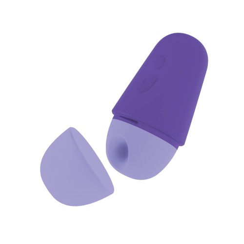 Vibrador Clitoriano ROMP Free X Púrpura