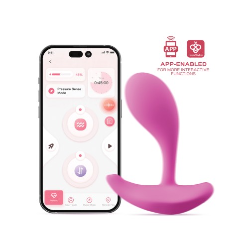 Oly 2 Pressure Sensing App-Enabled Wearable Vibrator - Pink