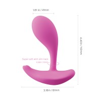 Oly 2 Pressure Sensing App-Enabled Wearable Vibrator - Pink