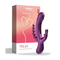 Trilux Kinky Finger Rabbit Vibrator Purple