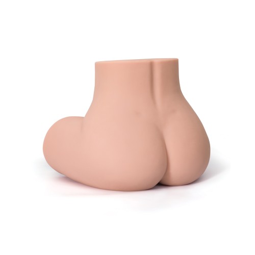 Peach Realistic Butt and Vagina Doll Torso