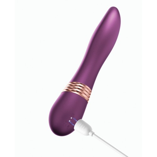 Vibrador Lingüal Fling en Púrpura