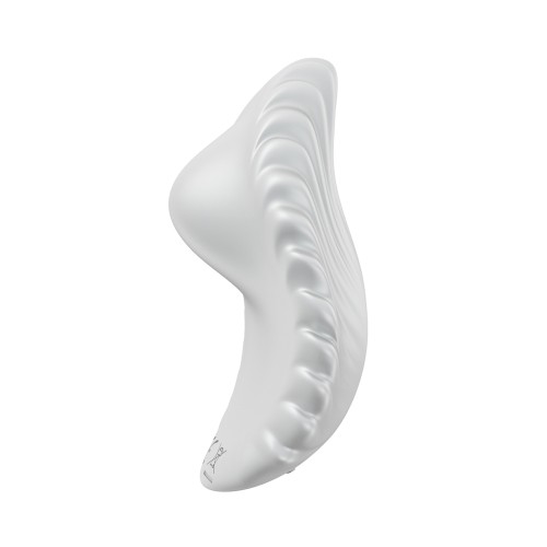 Pearl App-Controlled Magnetic Panty Vibrator - White