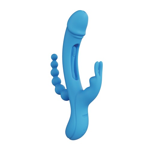 Vibrador Trilux Kinky Finger con Perlas Anales