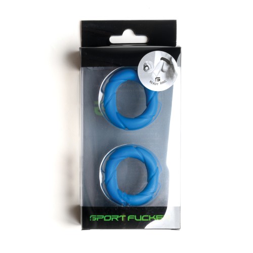 Sport Fucker Ready Rings Azul - Placer Versátil