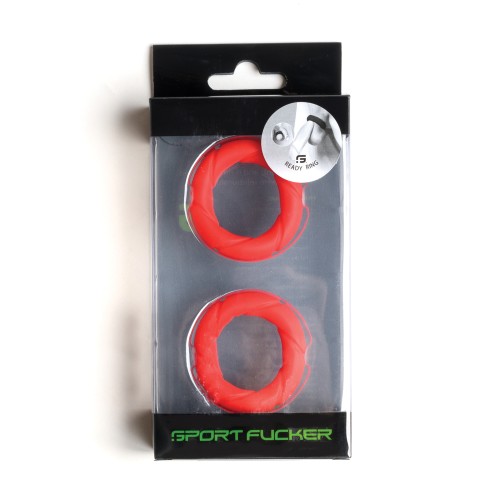 Anillos Ready Sport Fucker - Rojo