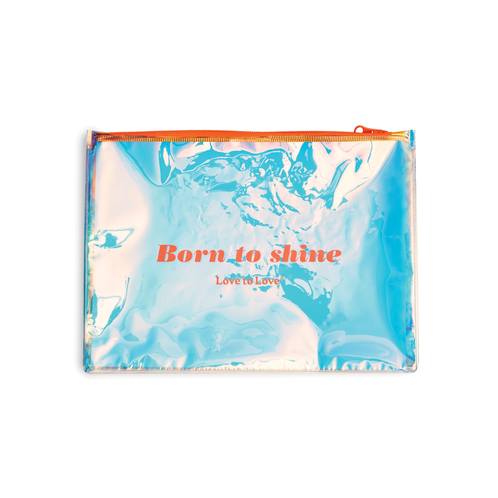 Love to Love Born to Shine Bolsa - Vibrante y a Prueba de Agua