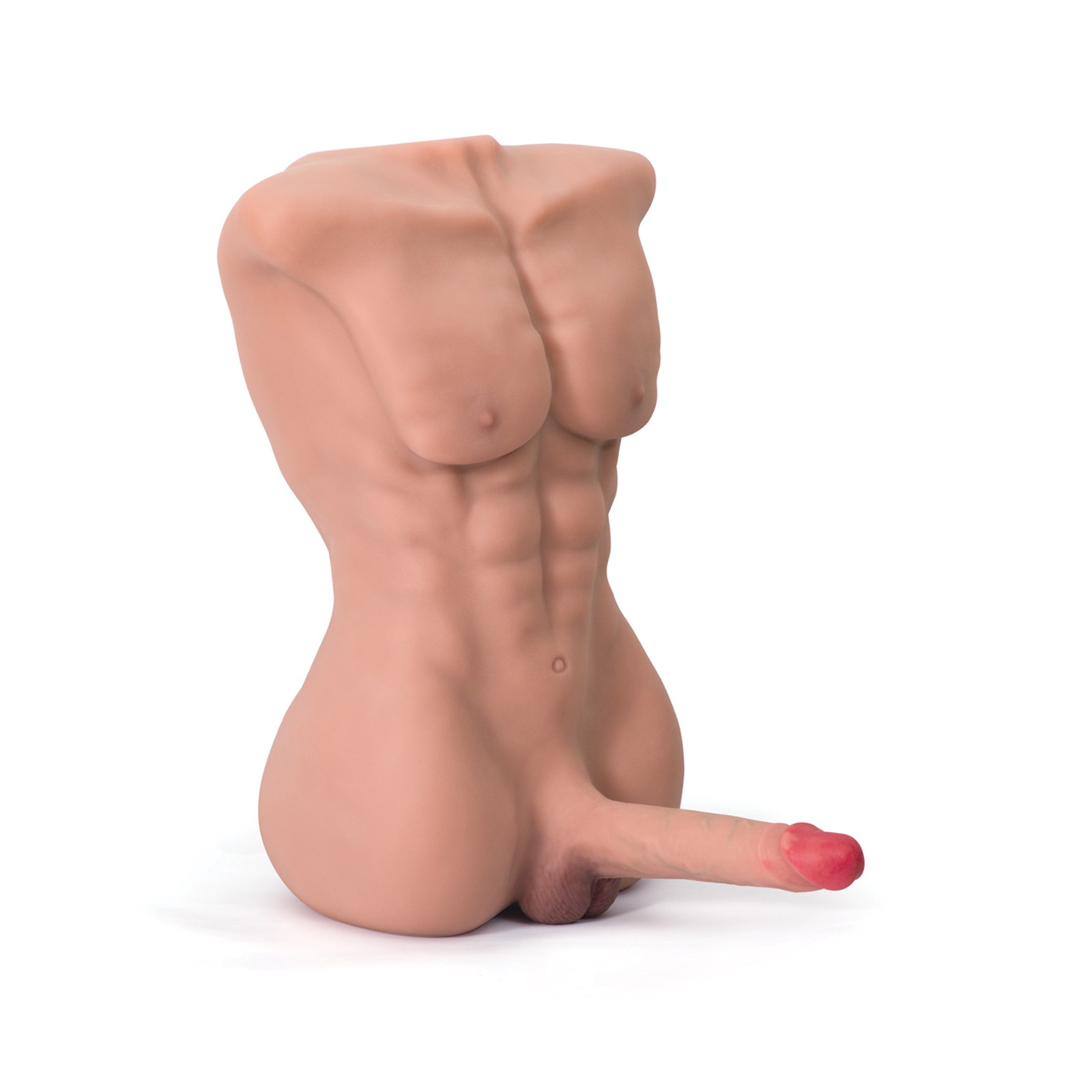 Muñeco Sexual Masculino Atlas con Dildo Flexible