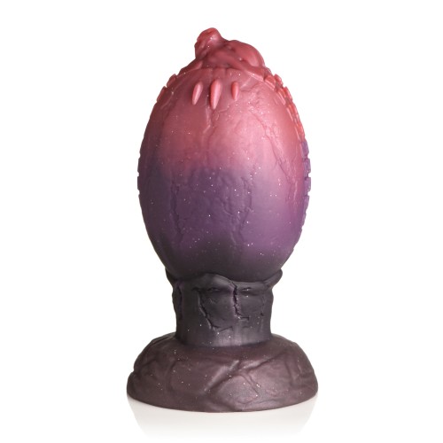 Creature Cocks Dragon Hatch Silicone Egg - XL Multi Color