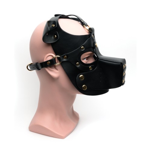 NO ETA Bondage Pup Hood - O/S Black