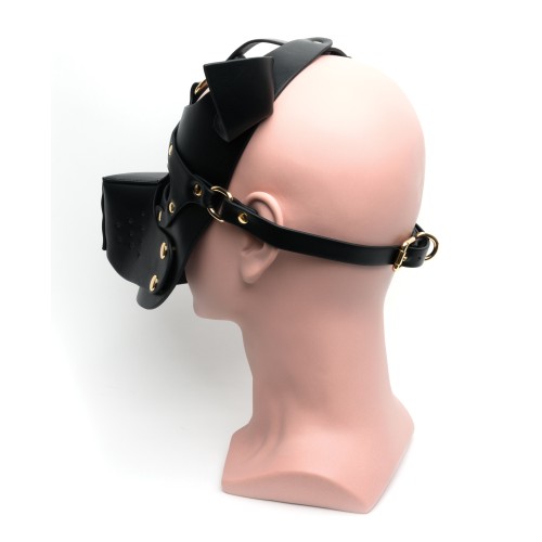 NO ETA Bondage Pup Hood - O/S Black