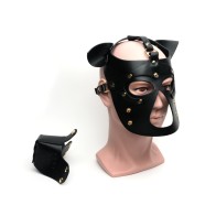 NO ETA Bondage Pup Hood - O/S Black