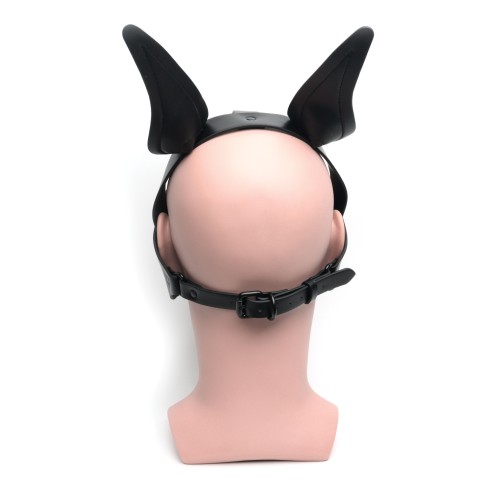 665 Playful Pup Hood OS Black