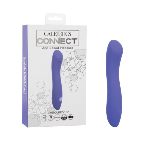 Vibrador Conectado Contorneado G a Base de App