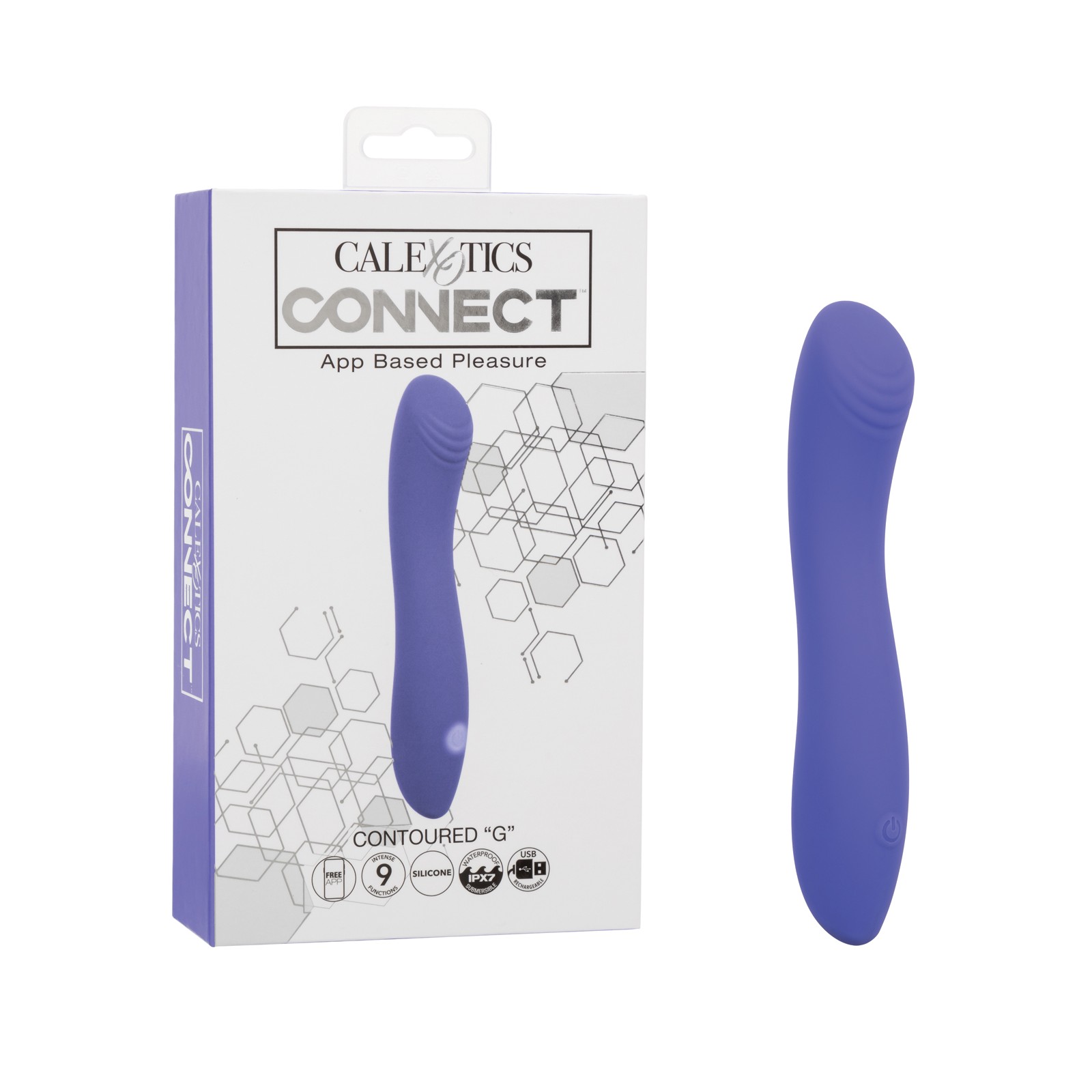 Vibrador Conectado Contorneado G a Base de App